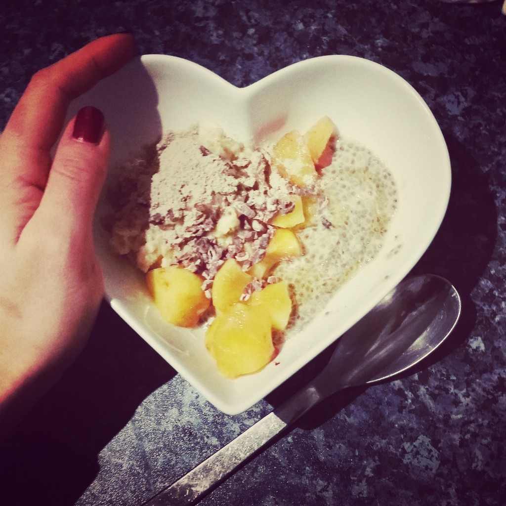 Omega 3 Chia seeds with mango & cacao nibgs
